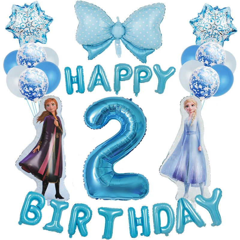 Disney Холодное сердце Эльза Анна дневной свет украшение для детского дня рождения