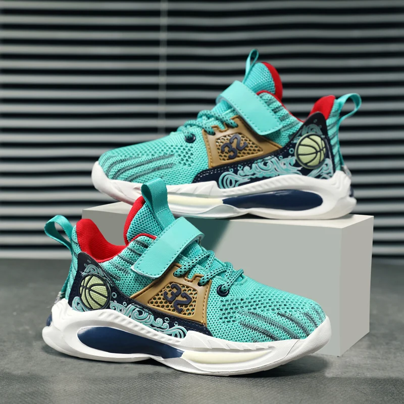 Kids Sneakers Running Shoes 2022 Shoes for Boys New Spring Fashion Breathable Comfort Sport Shoes Mesh Girls Shoes Kids