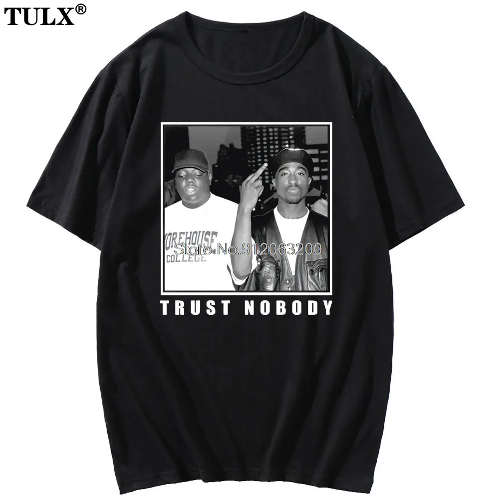 

Gangsta Rap 2Pac Short Sleeve Men's Korean Fashion T-shirt Top Men Women Gangsta 2Pac Tupac Shakur Fashion T Shirt