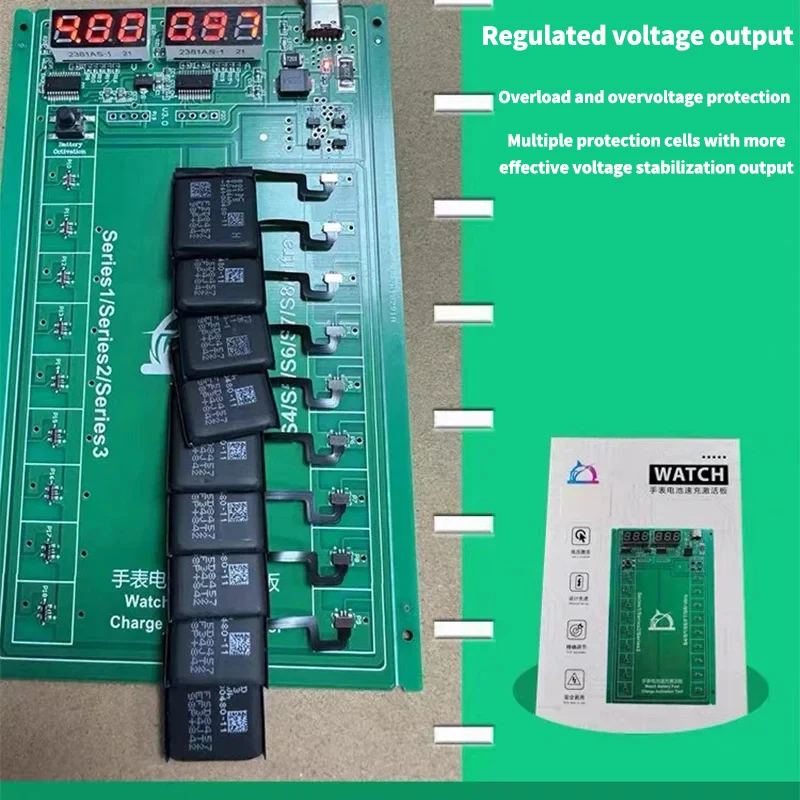 Карта активации аккумулятора часов для IPhone IWatch S1 S2 S3 S4 S5 S6 S7 S8 низкая цена