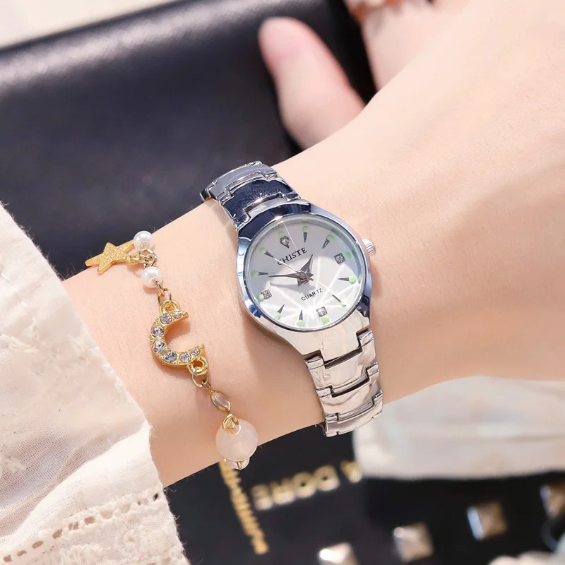 

Fashion New Women Watches Top Luxury Quartz Watch for Female Automatic Date Speed Chronograph Mirror Wristwatch