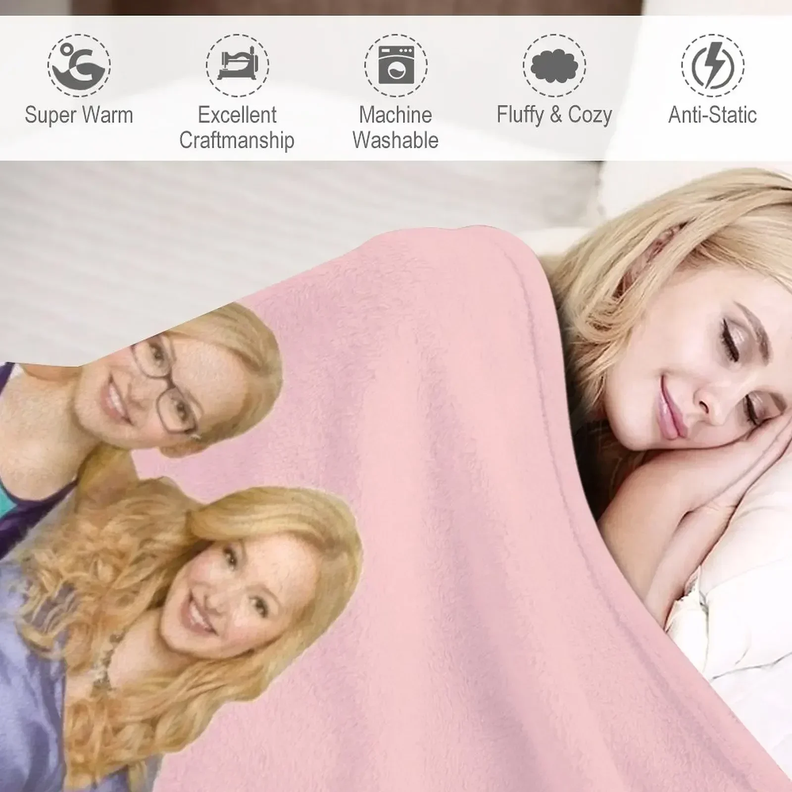 Декоративное одеяло Liv and Maddie Дизайнерские одеяла из фланелевой ткани Красивые