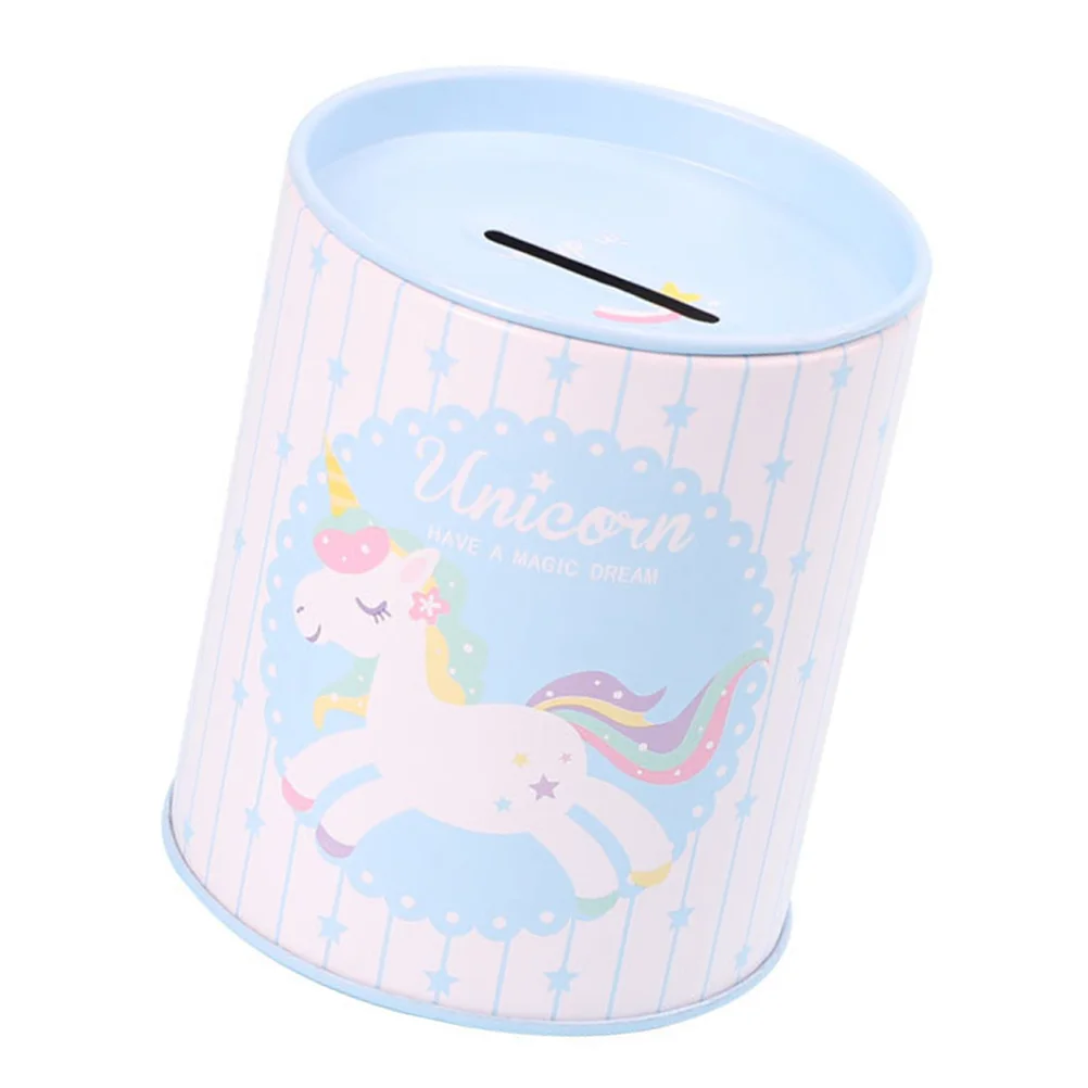 

Money Bank Box Saving Piggykids Tinplatecash Metal Tins Jar Fairy Decorative Boxes Cartoon Keepsake Ornament Desktopretro Case