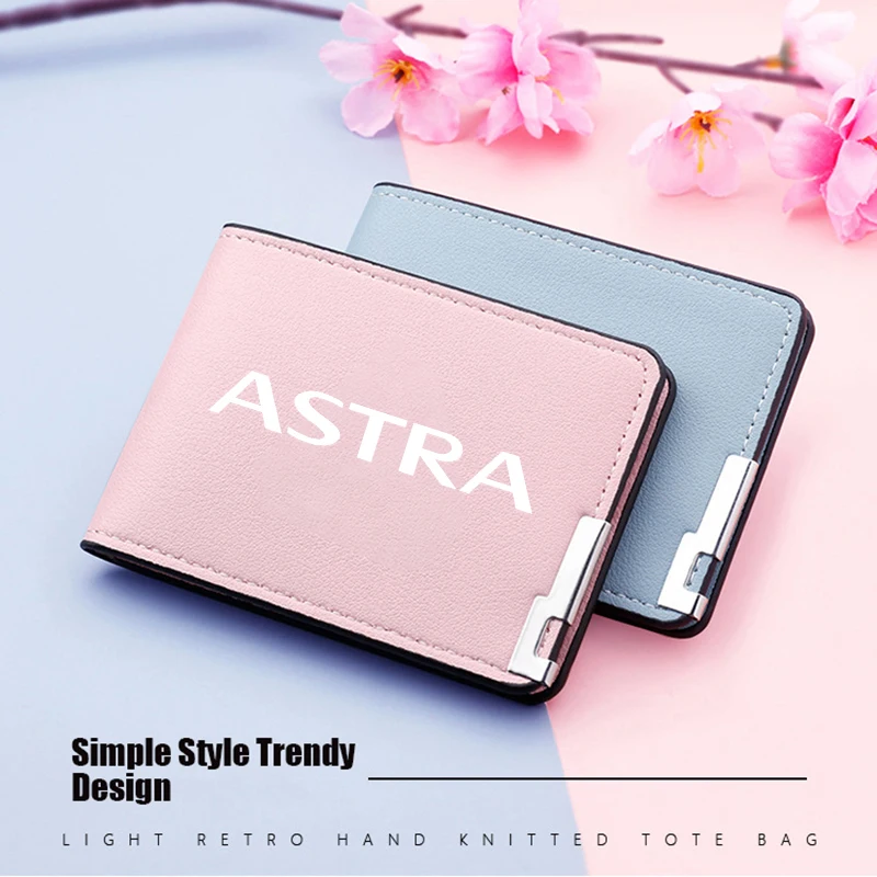 

For Opel Astra h j g 2006 Corsa Mokka Vectra Auto Driver License Cover PU Leather Car Driving Documents Case Credit Card Holder