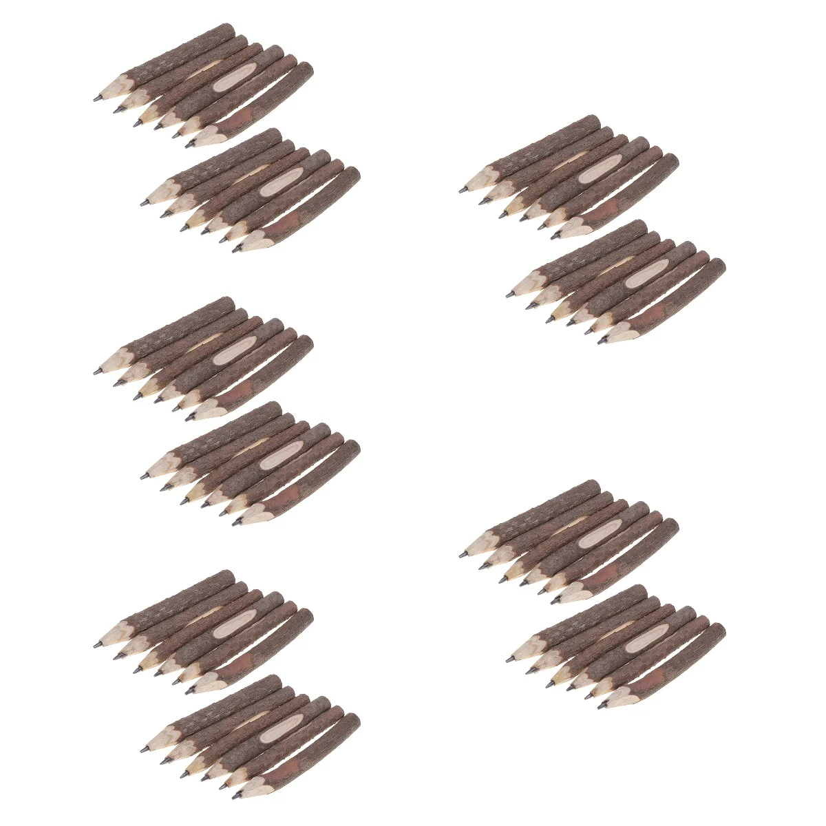 

75 шт., деревянные карандаши в деревенском стиле, 13 см