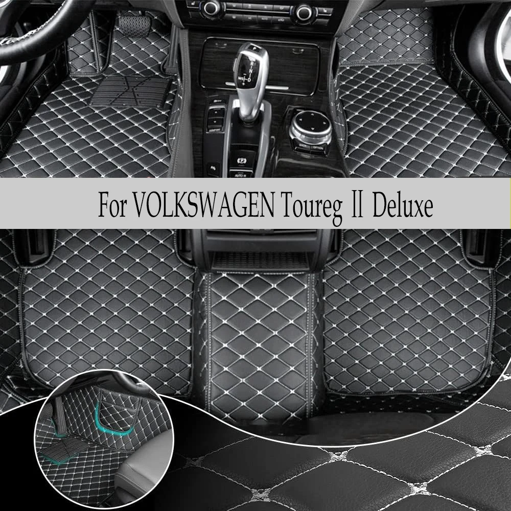 

Автомобильный напольный коврик HUTECRL для VOLKSWAGEN Toureg II Deluxe 2011-2018 года, обновленная версия, Аксессуары для ног, ковры