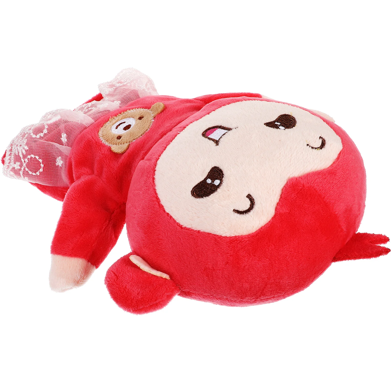 

Игрушки-обезьяны, кукла-марионетка для раннего развития, интерактивные детские Мультяшные животные, модель 26x22x8 см, куклы для малышей, красн...