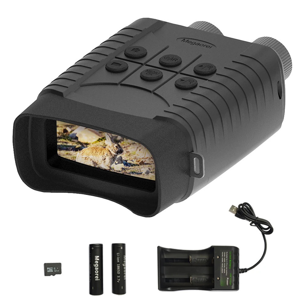 

Outdoor 1080P Night Vision Goggles 3 Inch Screen Binocular Digital Zoom Infrared Telescope High Configuration
