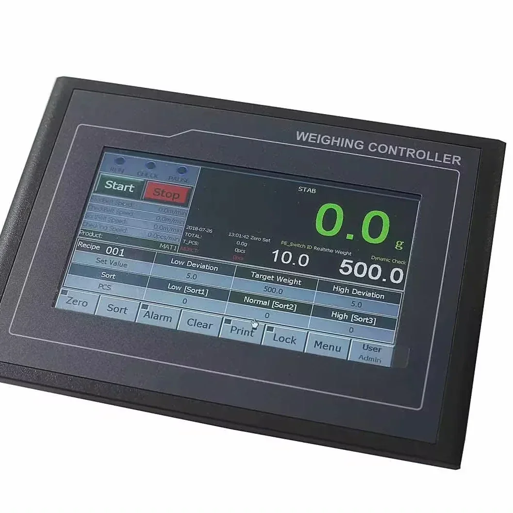 7-дюймовый сенсорный экран 1/2/4 канала автоматическая проверка весов контроллер