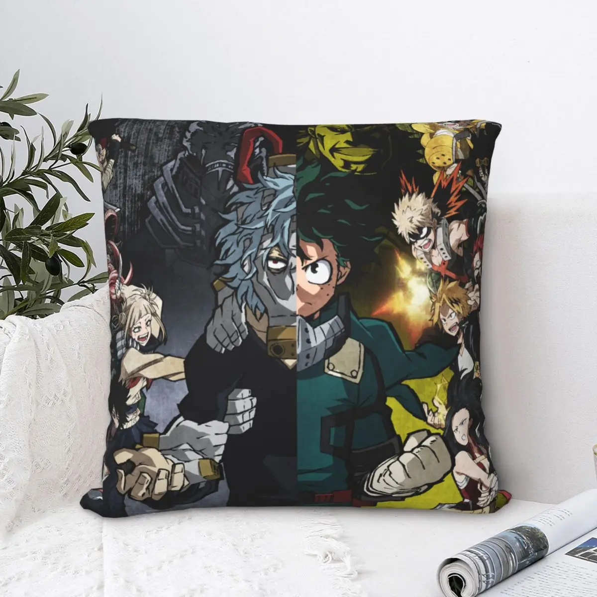 Декоративный Чехол-подушка с принтом в виде стула |