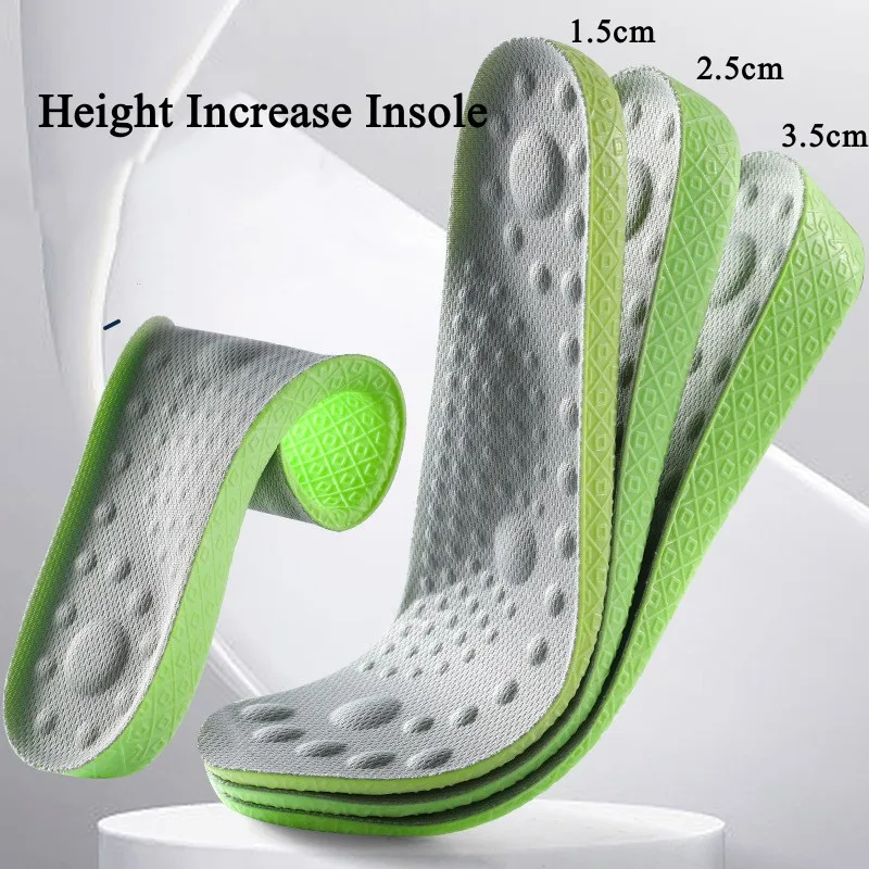 

Height Increase Templates Insoles for Feet Orthopedic Arch Support Plantar Fasciitis Insole Sport Shock Absorbing Shoe Pads Sole