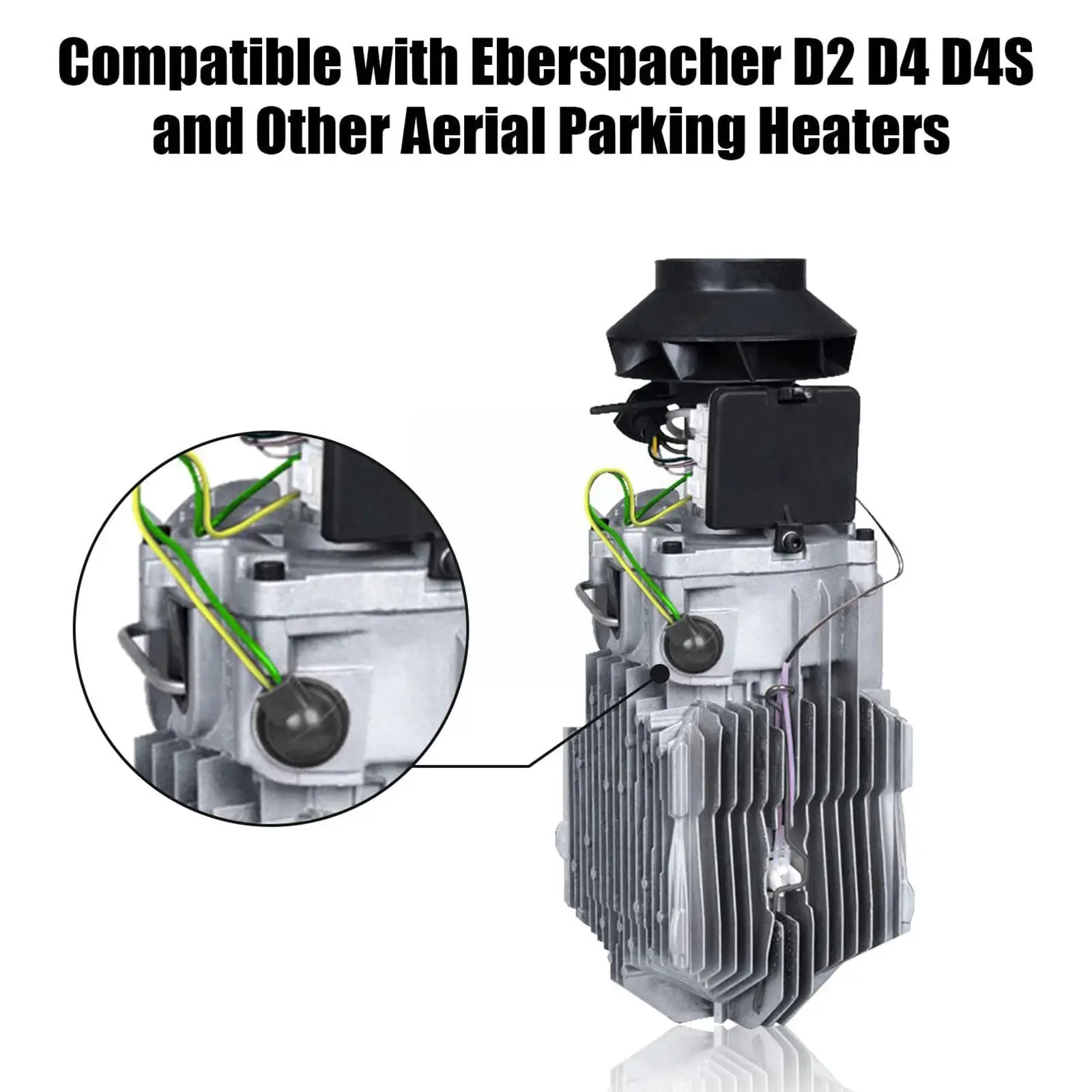 

12 В автомобильный Грузовик Лодка Универсальный Воздушный парковочный обогреватель с керамической планкой стержень накаливания A5g3