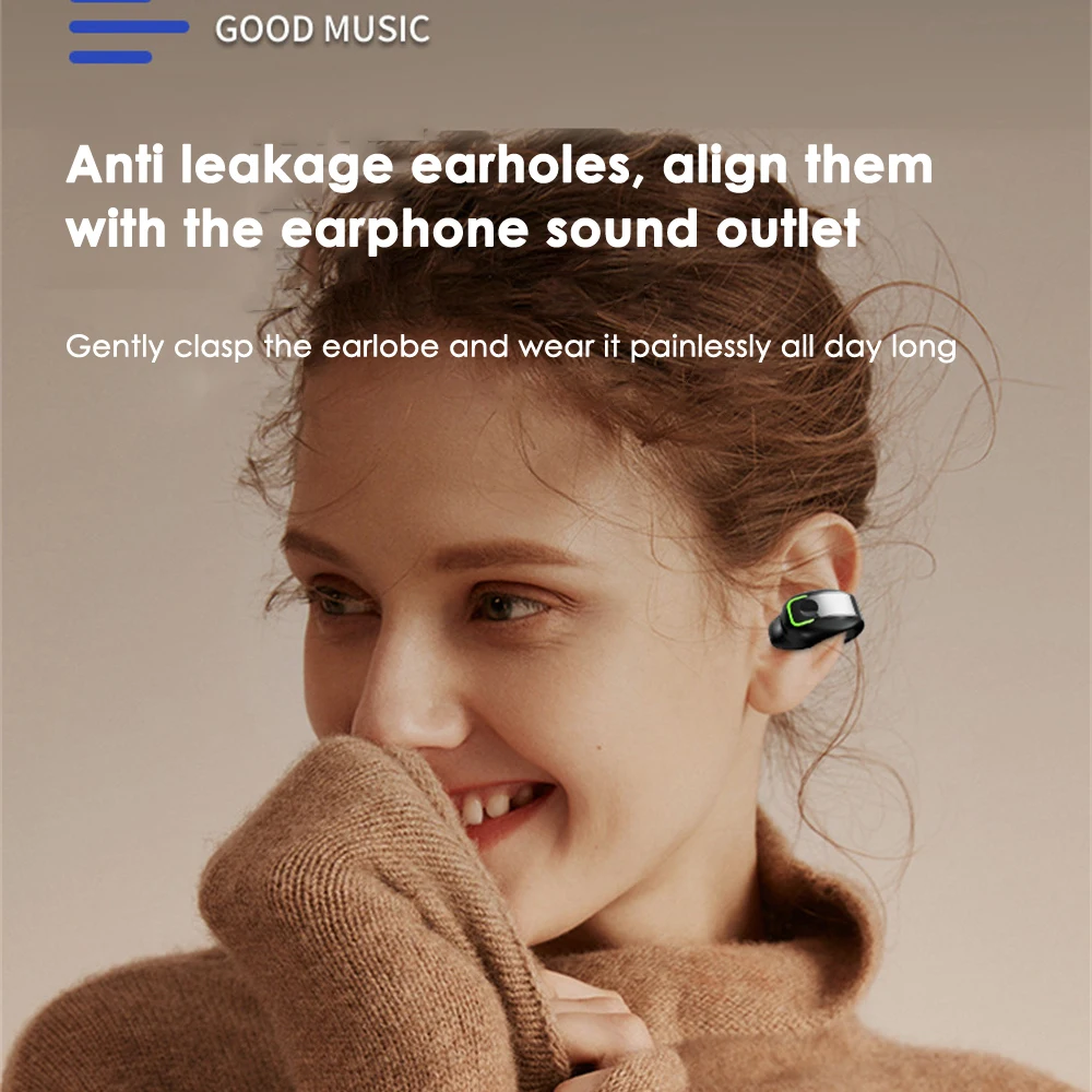 

Ergonomic Design Sports Headset Accessible 10-15 Meters Wireless Headset High Definition Call Headset Ipx5