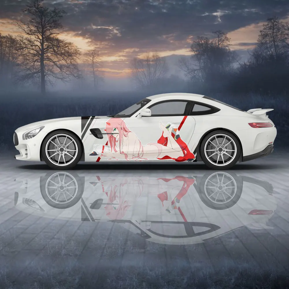 

Anime Zero Car Wrap Door Side Stickers Decal Fit with Any Cars Vinyl Graphics Car Accessories Car Stickers Car Decal