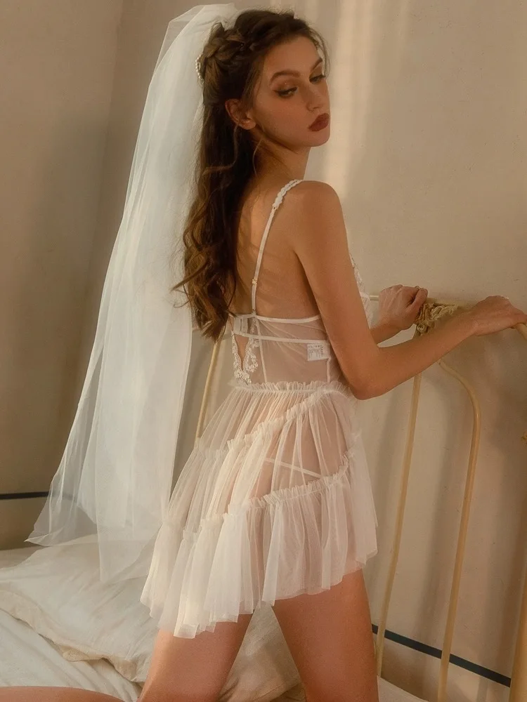 Детская кукла привлекательная кружевная Женская одежда для сна кружевное