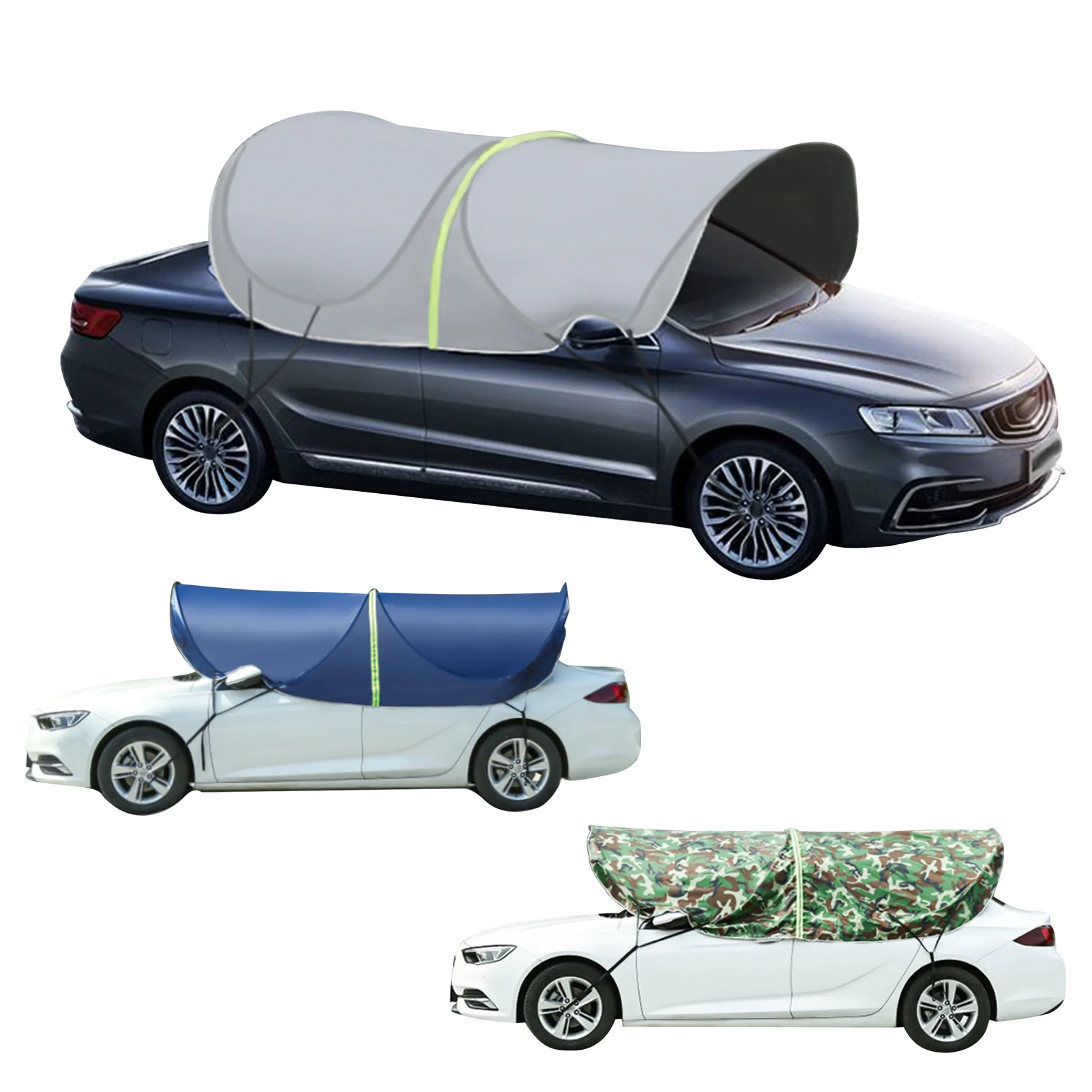 

Car Sunshade Roof Auto Sun Shade Anti-UV Car Tent Movable Carport Waterproof Car Umbrella Sunproof Sun Shade Canopy Automobiles