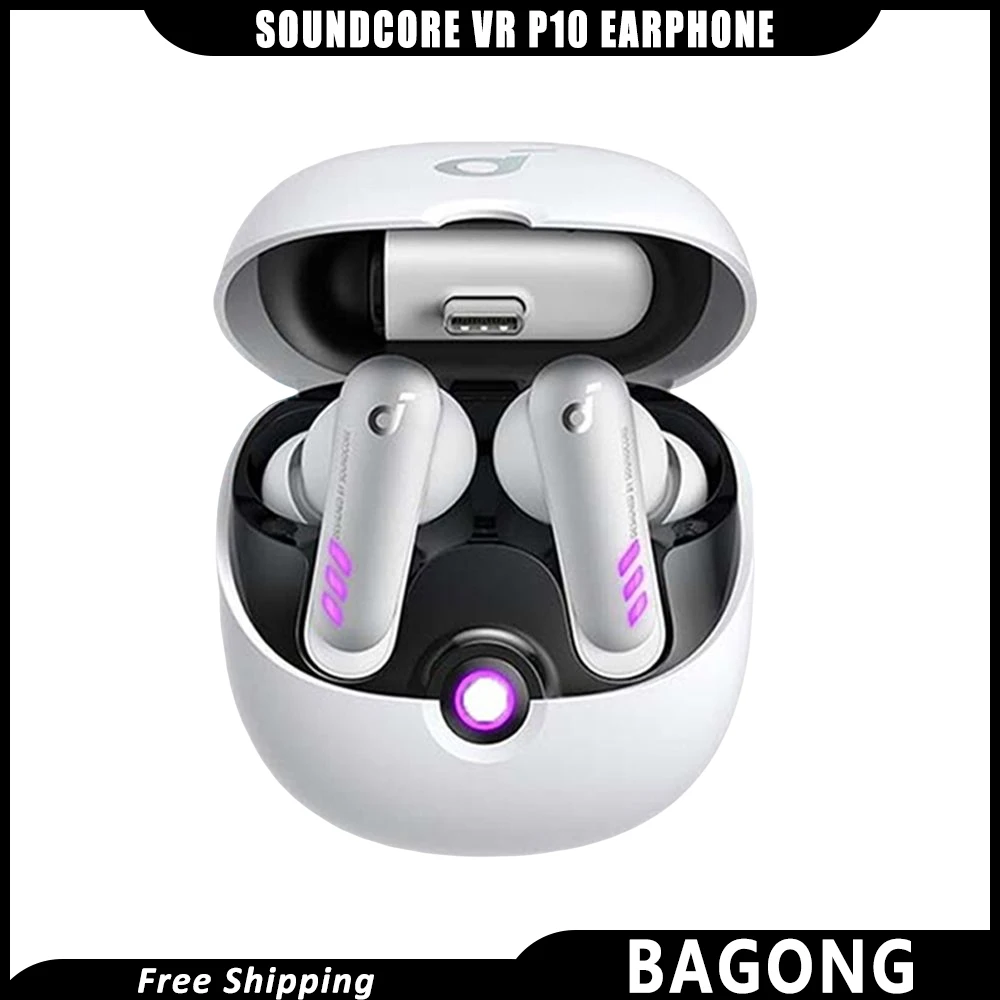 

Soundcore Vr P10 Earphone True Tws Wireless Earbuds Bluetooth 5.2 Latency Dual Connection Accessories Meta Oculus Quest 2 Gifts