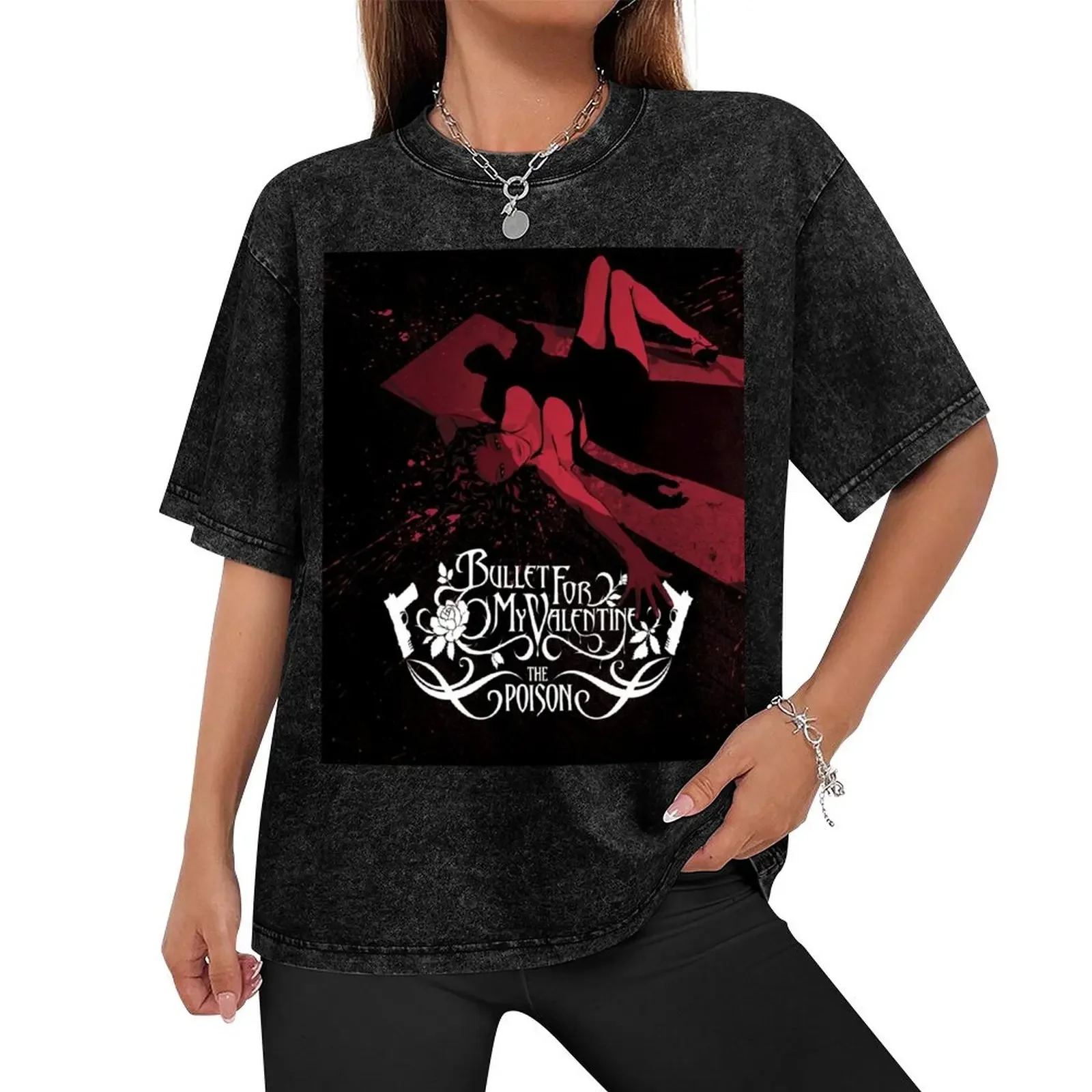 Мужская хлопковая футболка BFMV с графическим принтом