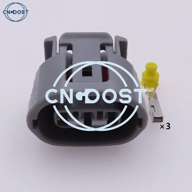 

1 комплект, 3-луночный разъем переменного тока в сборе, разъем генератора, электрический разъем для фар для Toyota Lexus 6188-0282 6189-0443