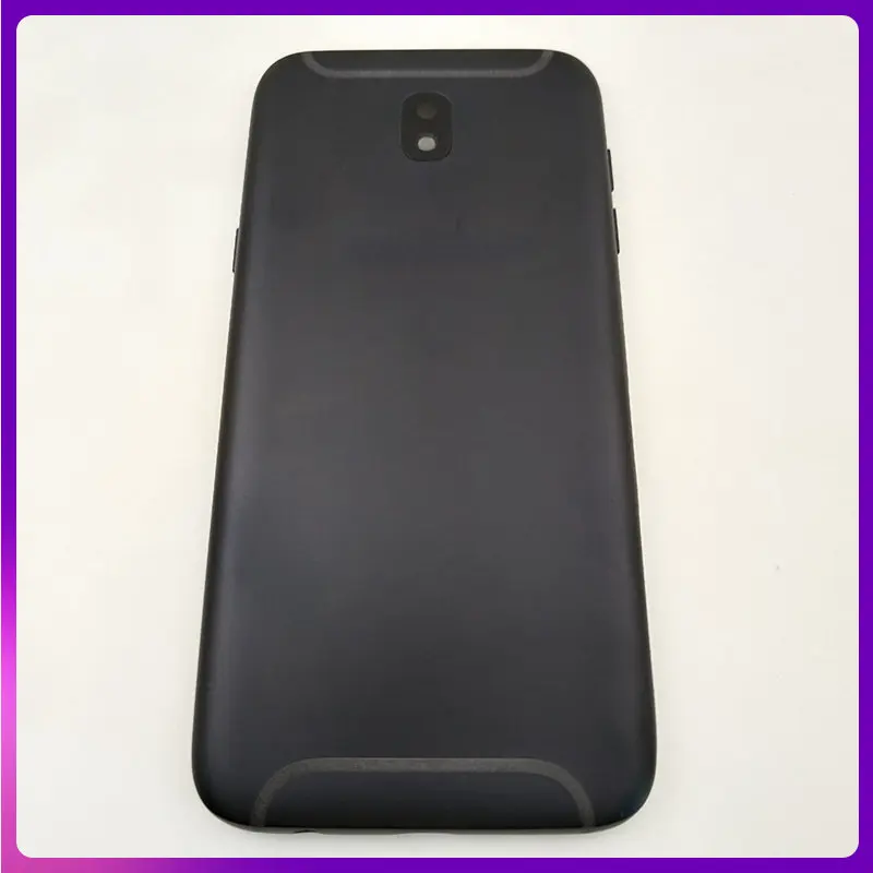 Металлический корпус для Samsung Galaxy J5 2017 J530 J530F J7 2017 J730 J730F, средняя рамка, задняя крышка аккумулятора с кнопками питания и громкости