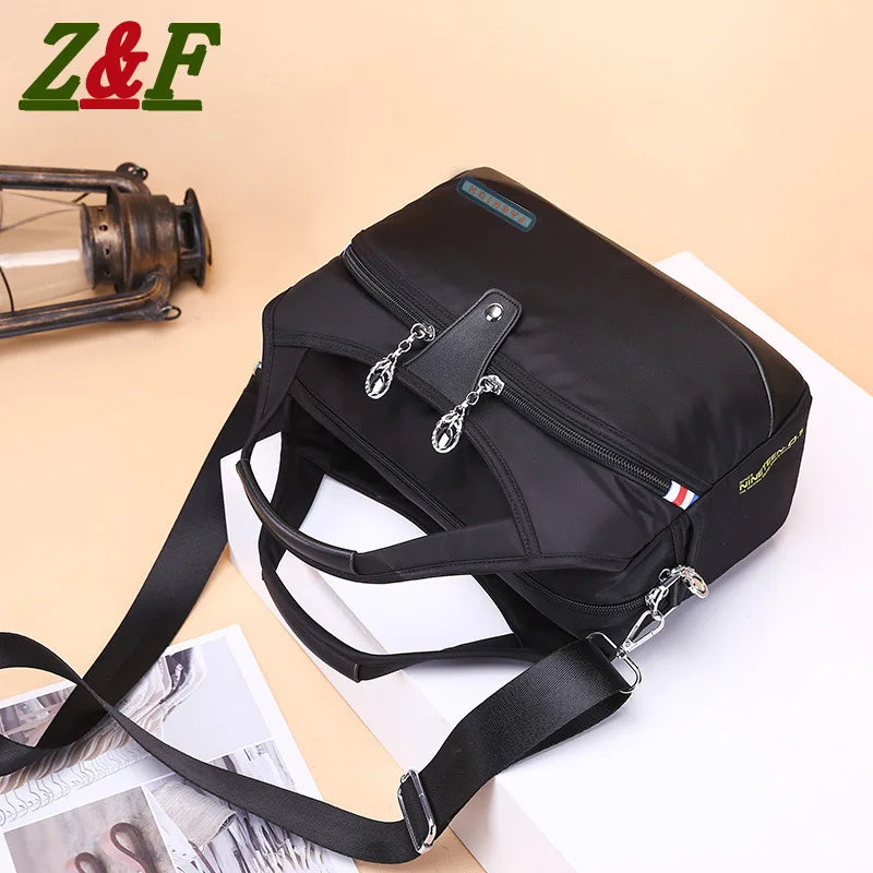 

Fashionable Lightweight Oxford Cloth Women Bag Casual Large-capacity Water-repellent Travel Portable Shoulder Messenger Handbag
