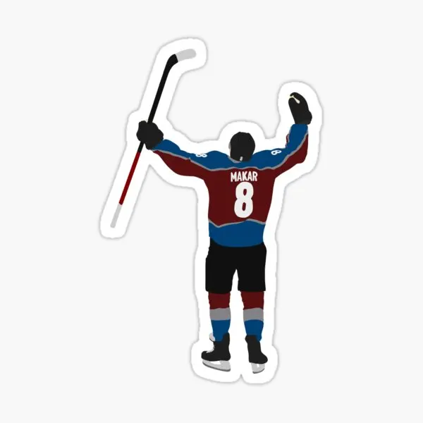 

Cale Makar 5PCS Stickers for Decorations Anime Background Funny Living Room Laptop Stickers Decor Room Wall Art Kid Car Window