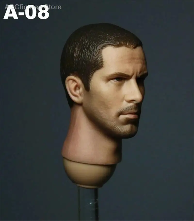 В наличии 1/6 мужской головы лепить Джон Коннор голова резьба модель подходит 12
