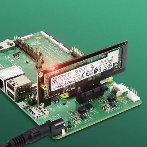 Карта адаптера Raspberry Pi CM4 PCIe — M.2 NVMe SSD — обновление вашего CM4 с высокоскоростным накопителем SSD