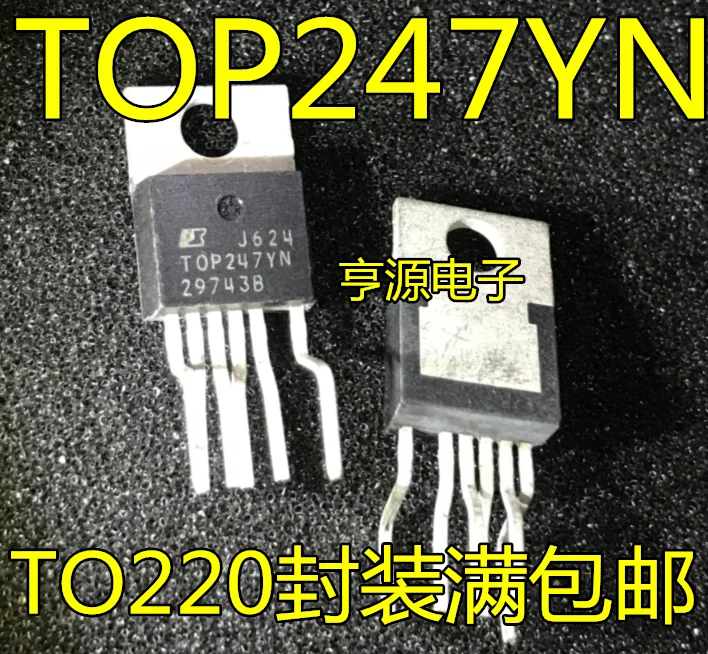 Original brand new TOP247YN T0P247 inline LCD power chip IC