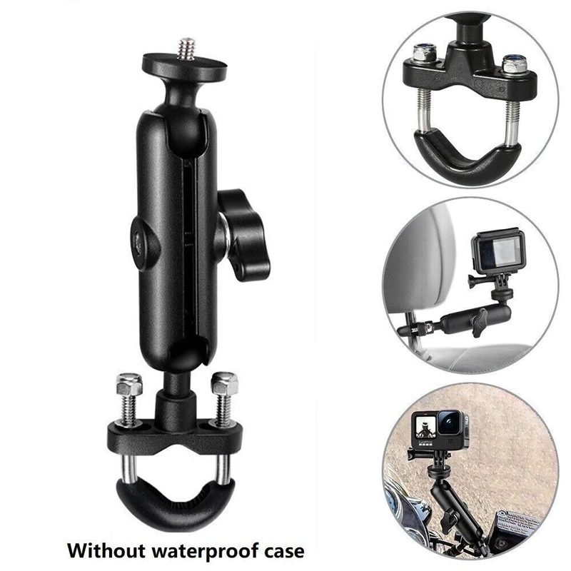 

Motorcycle Bracket Mount Rearview Mirror Supporter Bike Handlebar Ride For Go Pro Hero Camera Accessories