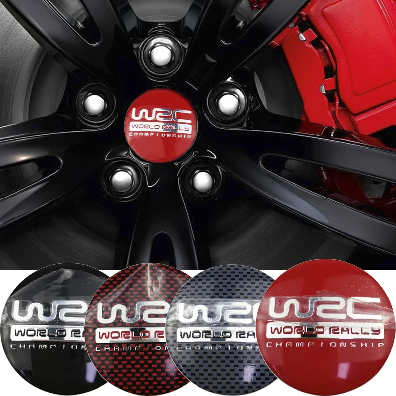 Автомобильное колесо с логотипом WRC 56 мм лампочки наклейки для Subaru Hyundai Volvo BMW KIA Mazda