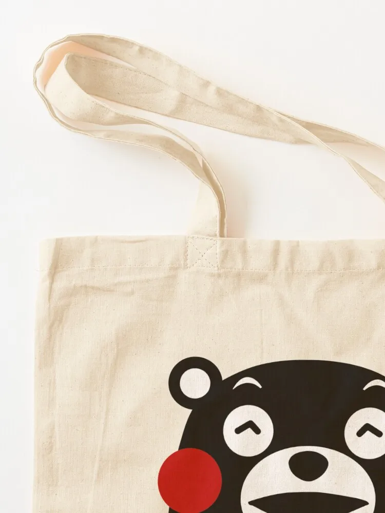 Симпатичная Белая Сумка-тоут Kumamon Холщовая Сумка для покупок женская сумка