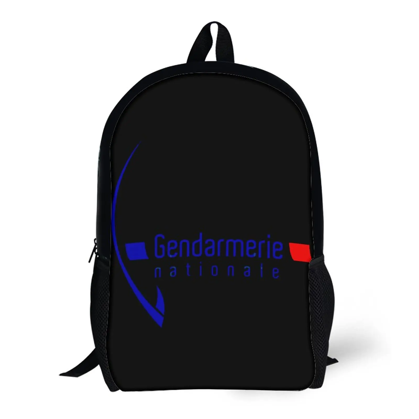 

Logo of The National Gendarmerie 17 Inch Shoulder Backpack Vintage Disneyland Funny Graphic Lasting Cosy Rucksack