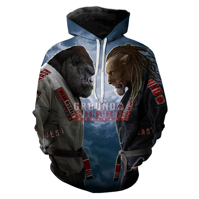 

Новинка 2023, модная толстовка с капюшоном с 3D-принтом американского бульдога, боксерская собака, мужские повседневные дизайнерские куртки с ...