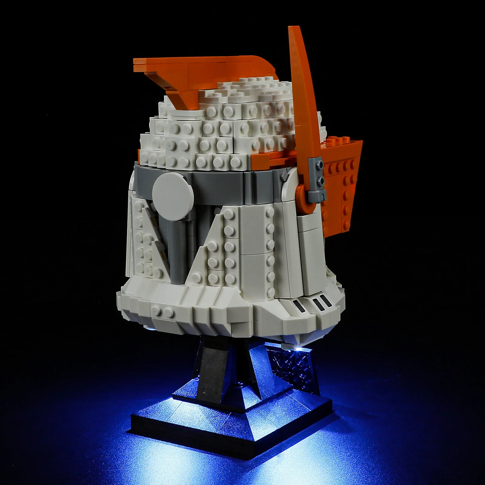 DIY светодиодный набор для LEGO 75350 Clone Commander Cody Helmet (только светильник без модели