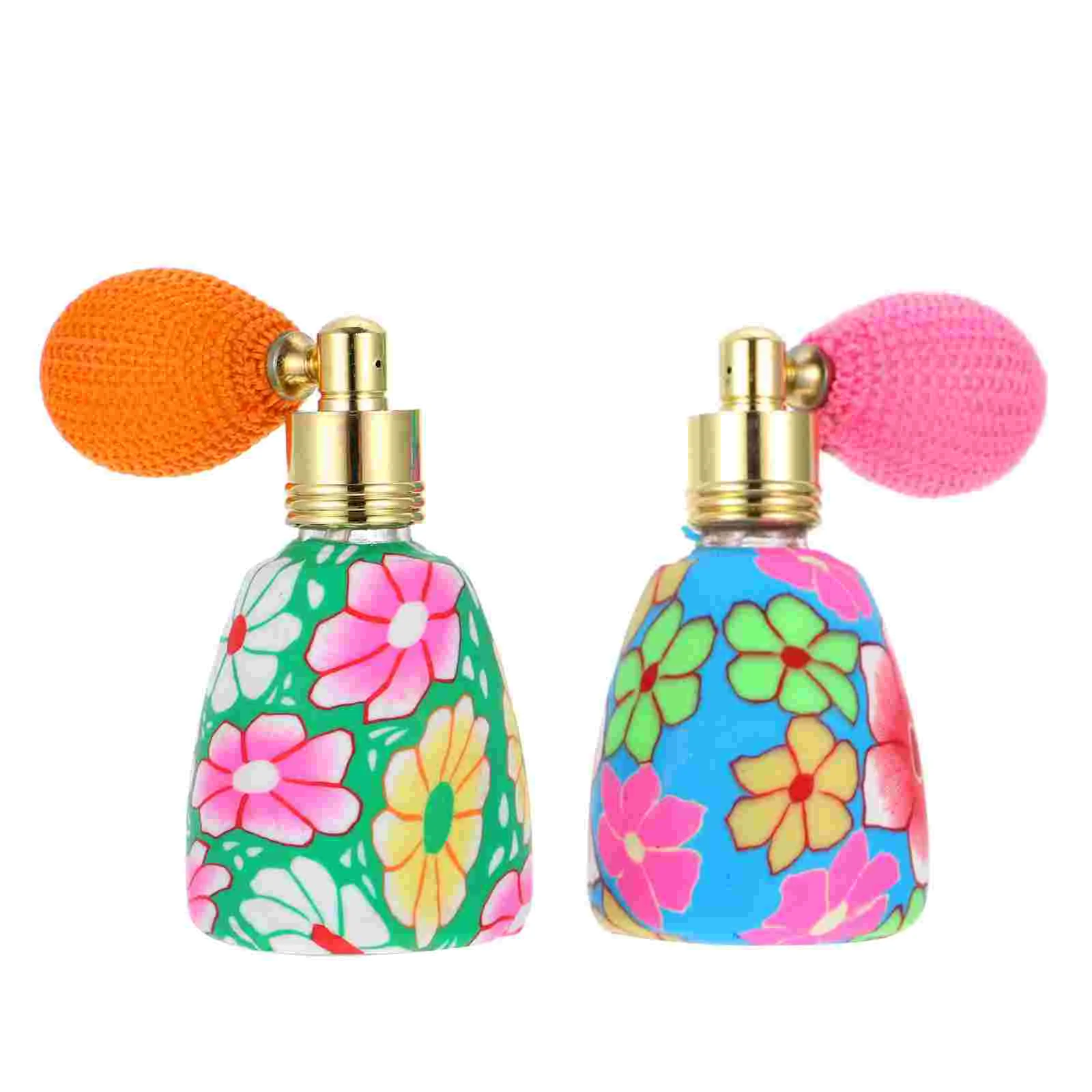 

2 шт., бутылки из полимерной глины