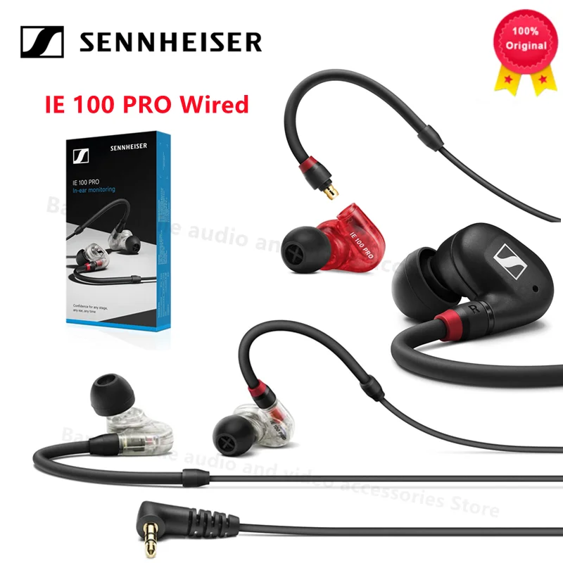 

Original Sennheiser Professional IE 100 PRO Dynamic In-Ear Monitoring Wired Headphones Music Headphones Sennheiser IE100 PRO