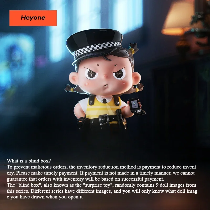 HEYONE Dizzy Detective Daisy Blind Box — коллекционные фигурки Castle Mystery (6 + 1 скрытый стиль)