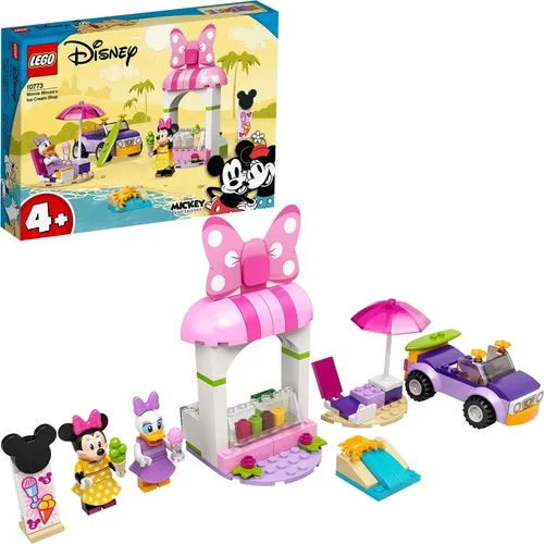 LEGO®Магазин мороженого Disney с Микки и друзьями Минни проигрыватель 10773-креативный