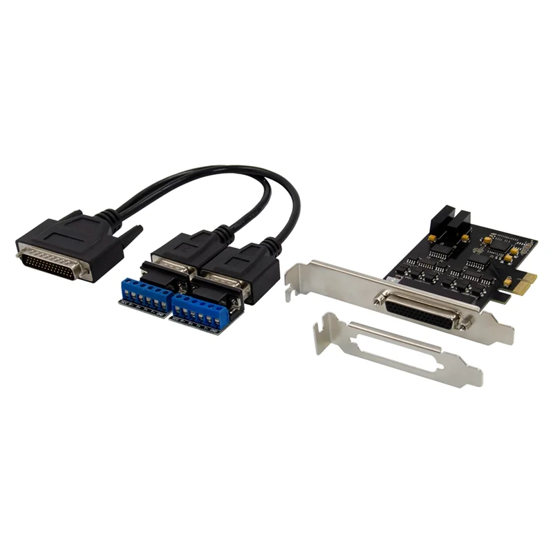 Фото Карта управления ST335 Pcie X1 17V352 2S Промышленная RS232/RS485 Многофункциональная удобная замена карты управления связью №2
