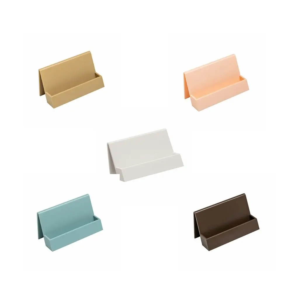 

Fashion Creative Business Card Holder Display Box Plastic Durable Non-slip Cards Display Box Card Holder Cards Display Box