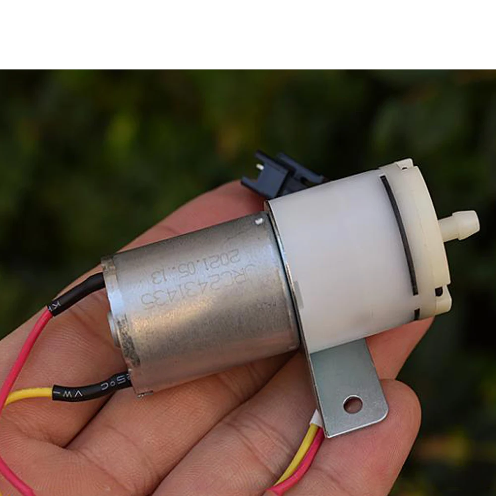 

Миниатюрный воздушный насос 370, моторный насос постоянного тока 24 В, самовсасывающий насос, большой объем воздуха, пивная машина высокого да...