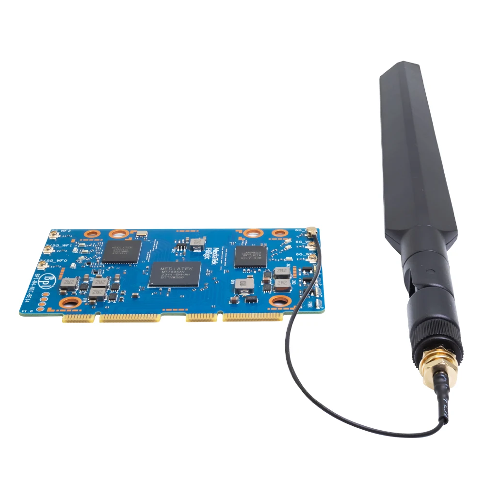 Аксессуары для антенны Banana Pi BPI-R4-NIC-BE14 wifi7 только для модулей BPI-R4-NIC-BE14 wifi7 (art.: 3920c8baffc81) - 3920c8baffc81