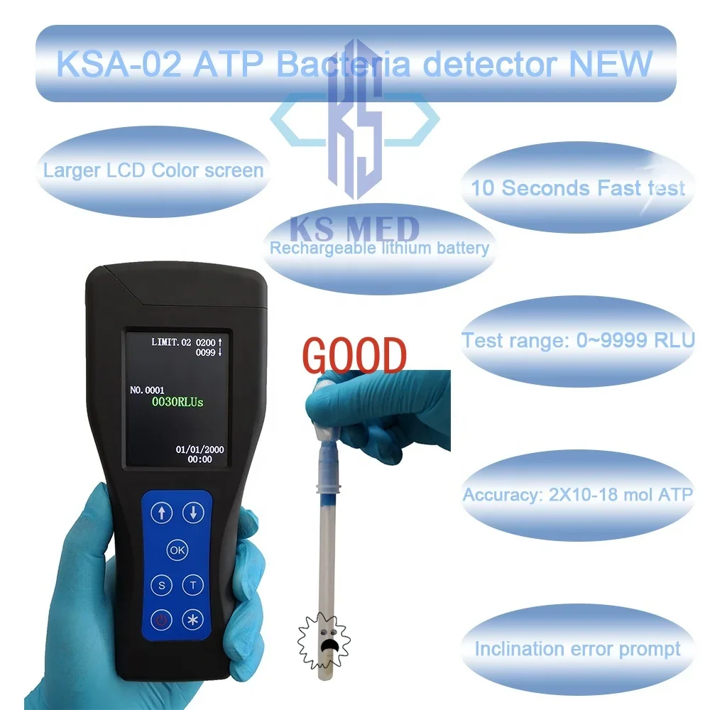 Портативный тестер АТФ-бактерий второго поколения ручной