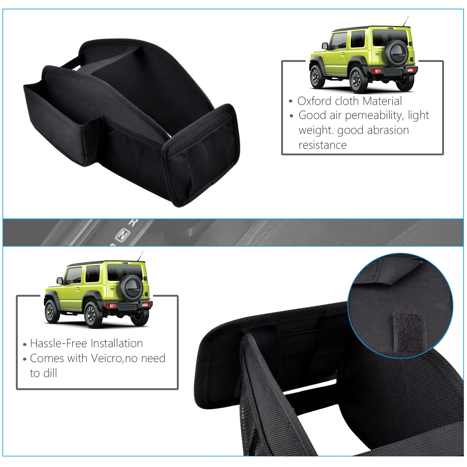 Автомобильная сумка-Органайзер для коробки передач Suzuki Jimny JB64 JB74 2019 2020 2021