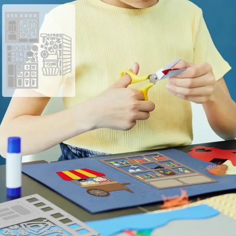 3 шт. трафареты для одежды юбки и платья