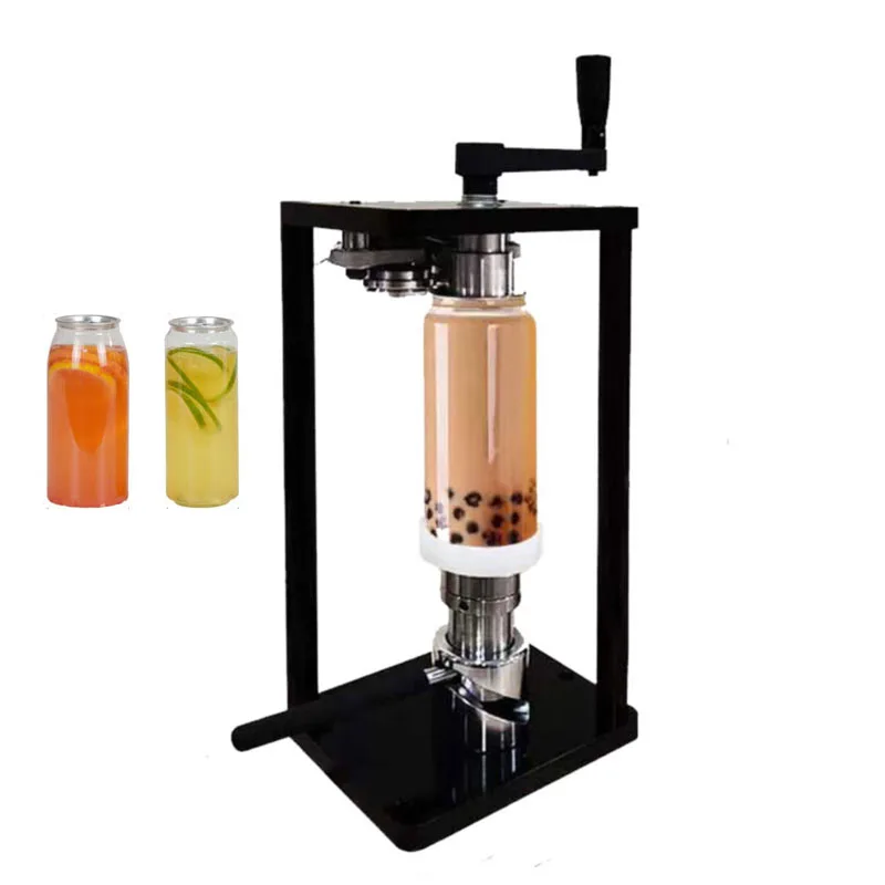 Портативная ручная Поворотная машина для герметизации банок 55 мм ПЭТ