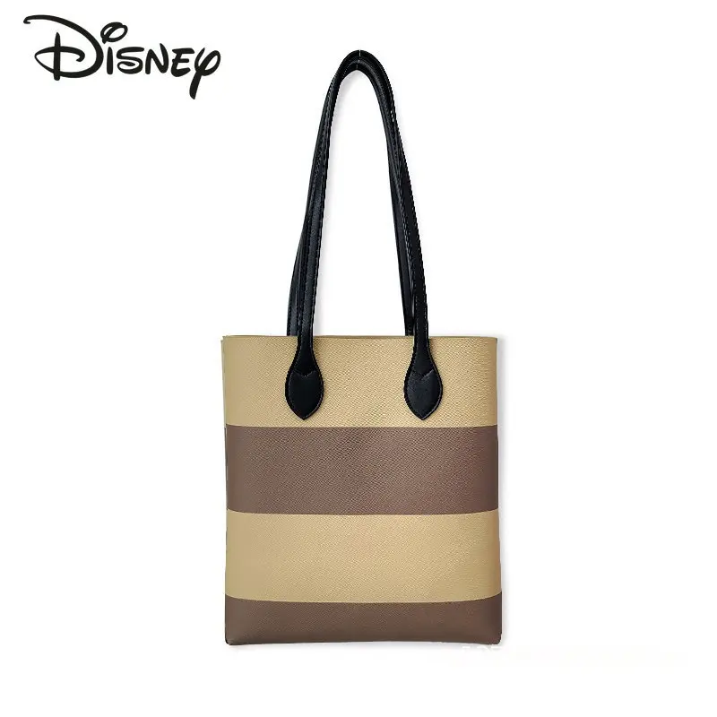 Disney Qiqi New Women's Shoulder Bag Fashion High Capacity Commuter Handbag Cartoon Leisure Multifunctional Shopping Bag