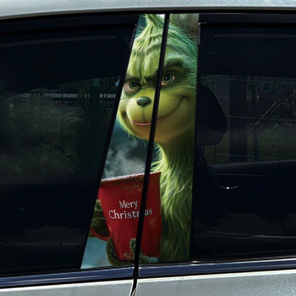 Аниме Рождественский маленький монстр автомобиль B наклейка на столб