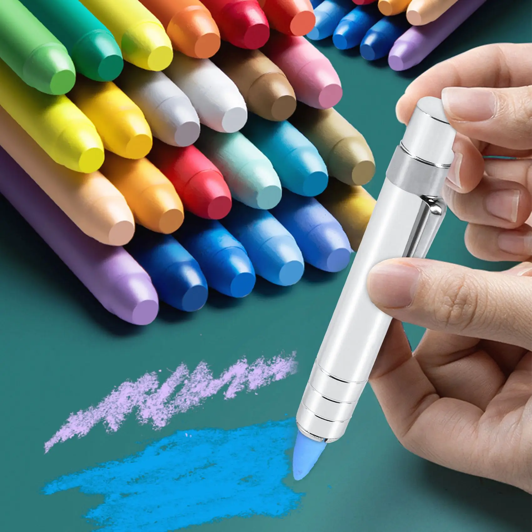 1 шт. металлический держатель для мелов